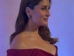 Kareena Kapoor looked stunning in a thigh-high slit gown at the Mumbai Vivienne Westwood show. Kareena Kapoor looked stunning in a thigh-high slit gown at the Mumbai Vivienne Westwood show.