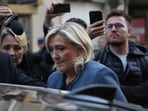 A French court on Monday barred Marine Le Pen from running in the 2027 presidential election after she was convicted of embezzlement. A French court on Monday barred Marine Le Pen from running in the 2027 presidential election after she was convicted of embezzlement.