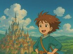 Ghibli artwork using prompt focused on emotions Ghibli artwork using prompt focused on emotions