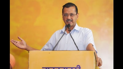 AAP national convener Arvind Kejriwal addresses a gathering of party workers, MLAs and all the office-bearers in Ludhiana. (PTI) AAP national convener Arvind Kejriwal addresses a gathering of party workers, MLAs and all the office-bearers in Ludhiana. (PTI)