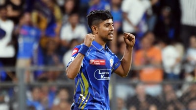Ashwani Kumar picked up four wickets against KKR. (ANI ) Ashwani Kumar picked up four wickets against KKR. (ANI )