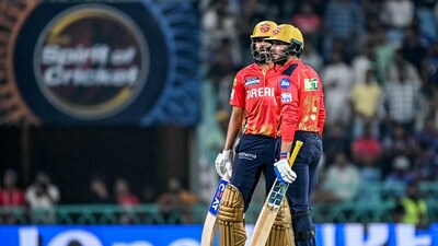 Nehal Wadhera shared an unbeaten 67-run stand with skipper Shreyas Iyer. (AFP) Nehal Wadhera shared an unbeaten 67-run stand with skipper Shreyas Iyer. (AFP)