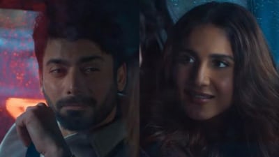 Fawad Khan and Vaani Kapoor's stills from the upcoming movie Abir Gulaal. Fawad Khan and Vaani Kapoor's stills from the upcoming movie Abir Gulaal.