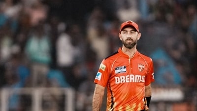 Glenn Maxwell was dismissed for a golden duck in Punjab Kings' first match of IPL 2025. (PTI Image) Glenn Maxwell was dismissed for a golden duck in Punjab Kings' first match of IPL 2025. (PTI Image)