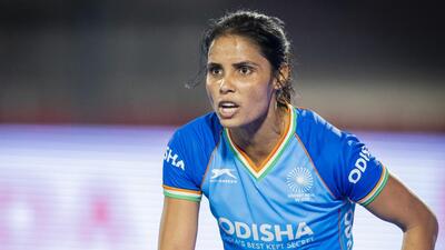 India women’s hockey forward Vandana Katariya. (Hockey India) India women’s hockey forward Vandana Katariya. (Hockey India)