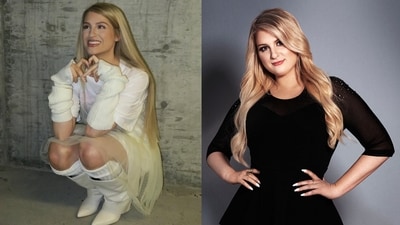Meghan Trainor's drastic transformation has the internet doing a double take (Photos: Instagram) Meghan Trainor's drastic transformation has the internet doing a double take (Photos: Instagram)