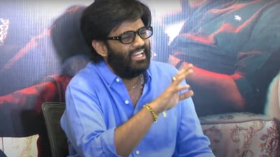 Producer Naga Vamsi lost his cool while promoting his film MAD Square.
