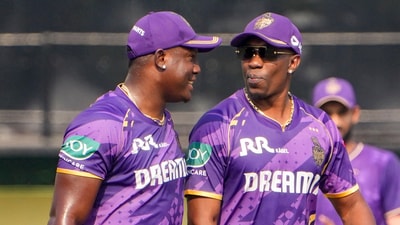 Dwayne Bravo lashed out at CWI for removing Rovman Powell as the T20I skipper (PTI) Dwayne Bravo lashed out at CWI for removing Rovman Powell as the T20I skipper (PTI)