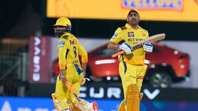 Ravindra Jadeja shared a picture with MS Dhoni saying, “things will change.” (PTI) Ravindra Jadeja shared a picture with MS Dhoni saying, “things will change.” (PTI)