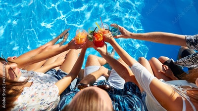Throw a pool party to celebrate World Party Day (Adobe Stock) Throw a pool party to celebrate World Party Day (Adobe Stock)