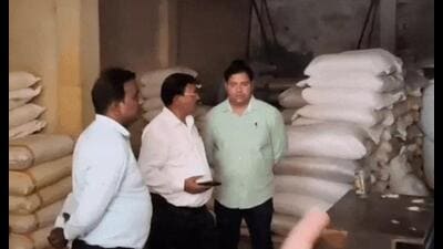 Raids at shops supplying buckwheat flour in Saharanpur continued for the second day on April 1. (Sourced) Raids at shops supplying buckwheat flour in Saharanpur continued for the second day on April 1. (Sourced)