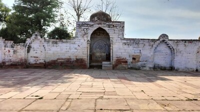 The Bayana Idgah in Rajasthan.