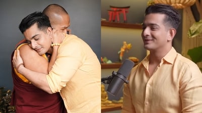 Ranveer Allahbadia and Palga Rinpoche Ranveer Allahbadia and Palga Rinpoche