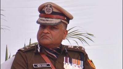 Surendra Singh Yadav, a 1997-batch IPS officer, had been serving as the police chief in Chandigarh since March last year. (HT)