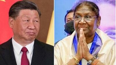 The Chinese and Indian presidents exchanged congratulatory messages on Tuesday, the 75th anniversary of the start of their diplomatic ties. (File Photos)