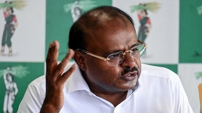 Union minister HD Kumaraswamy. Union minister HD Kumaraswamy.