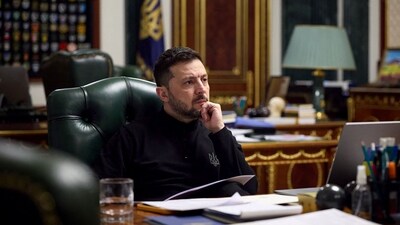 Ukraine's President Volodymyr Zelensky stated that the country is ready for a ceasefire and has demonstrated their willingness to do so. (AFP) Ukraine's President Volodymyr Zelensky stated that the country is ready for a ceasefire and has demonstrated their willingness to do so. (AFP)
