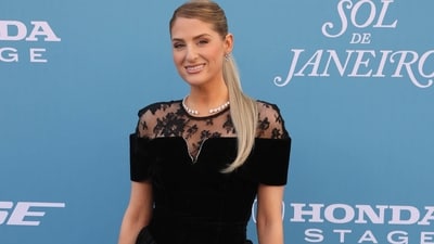 US singer Meghan Trainor arrives for the 2025 Billboard Women in Music, honoring US rapper and singer Doechii as Billboard Woman of the Year, in the YouTube Theater at Hollywood Park in Inglewood, California, on March 29, 2025. (Photo by ETIENNE LAURENT / AFP) (AFP) US singer Meghan Trainor arrives for the 2025 Billboard Women in Music, honoring US rapper and singer Doechii as Billboard Woman of the Year, in the YouTube Theater at Hollywood Park in Inglewood, California, on March 29, 2025. (Photo by ETIENNE LAURENT / AFP) (AFP)