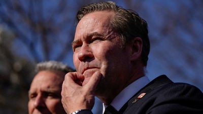 Michael Waltz allegedly used personal Gmail account for government communications. (REUTERS)
