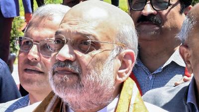 Union home minister Amit Shah. (ANI) Union home minister Amit Shah. (ANI)