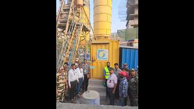 With increasing infrastructural development, the demand for concrete in Pune city has increased significantly. (REPRESENTATIVE PIC) With increasing infrastructural development, the demand for concrete in Pune city has increased significantly. (REPRESENTATIVE PIC)