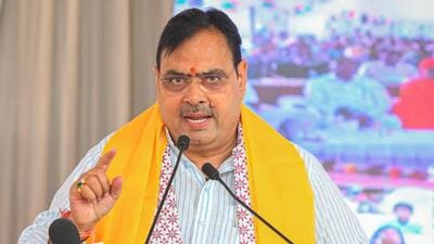 he DA for the past three months will be credited to employees’ General Provident Fund (GPF) accounts. (Bhajanlal Sharma | Official X account)