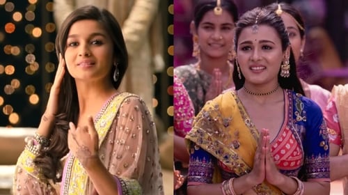 Alia Bhatt and Shalini Pandey Alia Bhatt and Shalini Pandey