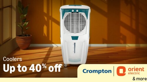 Check out top deals and offers on air coolers during Amazon Summer Appliances Fest. Check out top deals and offers on air coolers during Amazon Summer Appliances Fest.