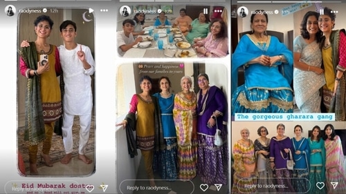 Kiran shared more pics on Instagram Stories. Kiran shared more pics on Instagram Stories.