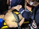 A joint team of Myanmar and Turkish rescuers pulled a man alive from the rubble of a hotel in the capital Naypyidaw, five days after a major earthquake struck central Myanmar. The shallow 7.7-magnitude quake flattened buildings across Myanmar, killing more than 2,700 people and making thousands more homeless. A joint team of Myanmar and Turkish rescuers pulled a man alive from the rubble of a hotel in the capital Naypyidaw, five days after a major earthquake struck central Myanmar. The shallow 7.7-magnitude quake flattened buildings across Myanmar, killing more than 2,700 people and making thousands more homeless.