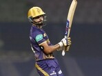 Shreyas Iyer during his time with KKR Shreyas Iyer during his time with KKR