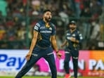 Mohammed Siraj ran riot with the new ball on his return to Chinnaswamy in Gujarat Titans' colours.