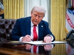 Donald Trump Traffic Announcement LIVE Updates: US President Donald Trump signs an executive order in the Oval Office of the White House in Washington, DC, US, on Monday, March 31, 2025.