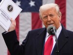 Trump waved the Foreign Trade Barriers 2025 report during his tariff speech Trump waved the Foreign Trade Barriers 2025 report during his tariff speech