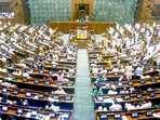 Opposition MPs protest in the Lok Sabha against the Waqf (Amendment) Bill during the Budget Session of Parliament, in New Delhi on Wednesday. Opposition MPs protest in the Lok Sabha against the Waqf (Amendment) Bill during the Budget Session of Parliament, in New Delhi on Wednesday.