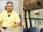 Deepak Shenoy, founder of Capitalmind, opted for public transport to get to work. Deepak Shenoy, founder of Capitalmind, opted for public transport to get to work.