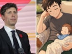 OpenAI CEO Sam Altman shared a heartfelt Ghibli-style photo with his newborn son. OpenAI CEO Sam Altman shared a heartfelt Ghibli-style photo with his newborn son.