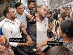 A Delhi Metro man refused to give up his seat, sparking a viral argument. A Delhi Metro man refused to give up his seat, sparking a viral argument.