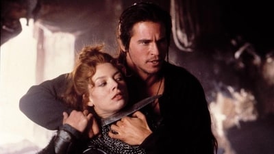 Val Kilmer in Willow (1988) alongside Joanne Whalley (X) Val Kilmer in Willow (1988) alongside Joanne Whalley (X)