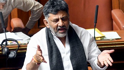 Karnataka deputy chief minister DK Shivakumar (ANI) Karnataka deputy chief minister DK Shivakumar (ANI)