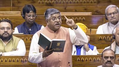 BJP MP Ravi Shankar Prasad speaks in the Lok Sabha on Wednesday. (PTI) BJP MP Ravi Shankar Prasad speaks in the Lok Sabha on Wednesday. (PTI)