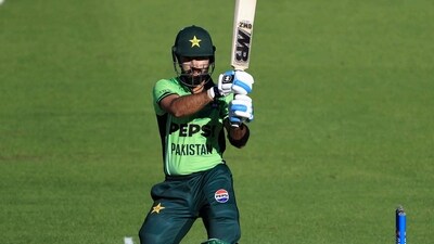 Pakistan's Babar Azam during the ODI series against New Zealand (AFP) Pakistan's Babar Azam during the ODI series against New Zealand (AFP)