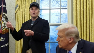 Elon Musk said reports about him stepping down as DOGE chief are 'fake news' (REUTERS)