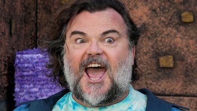 FILE PHOTO: Cast member Jack Black attends the world premiere of ''A Minecraft Movie'', in London, Britain, March 30, 2025. REUTERS/Maja Smiejkowska/File Photo (REUTERS)