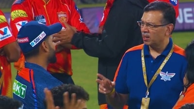 LSG owner Sanjiv Goenka had an intense chat with Rishabh Pant after PBKS game LSG owner Sanjiv Goenka had an intense chat with Rishabh Pant after PBKS game