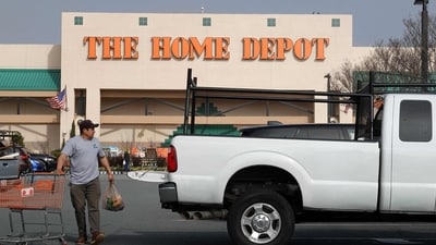 Home Depot will not charge parking fees (Getty Images via AFP) Home Depot will not charge parking fees (Getty Images via AFP)