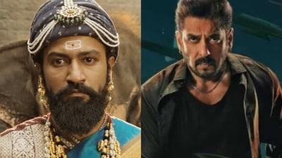 Stills from Chhaava and Sikandar