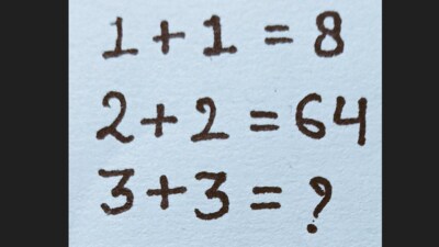 A tricky maths brain teaser confused the internet. (X/@brainyquiz_) A tricky maths brain teaser confused the internet. (X/@brainyquiz_)