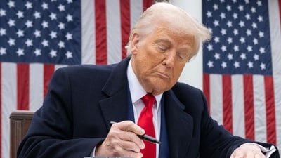 Donald Trump unveiled his tariff plan on Wednesday (AFP) Donald Trump unveiled his tariff plan on Wednesday (AFP)