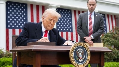 Donald Trump unveiled his tariff plan on Wednesday (AFP) Donald Trump unveiled his tariff plan on Wednesday (AFP)